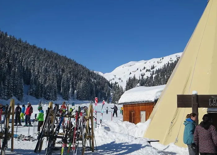 Apartment Mit Traumblick, Großem Balkon Und Terrasse Laax