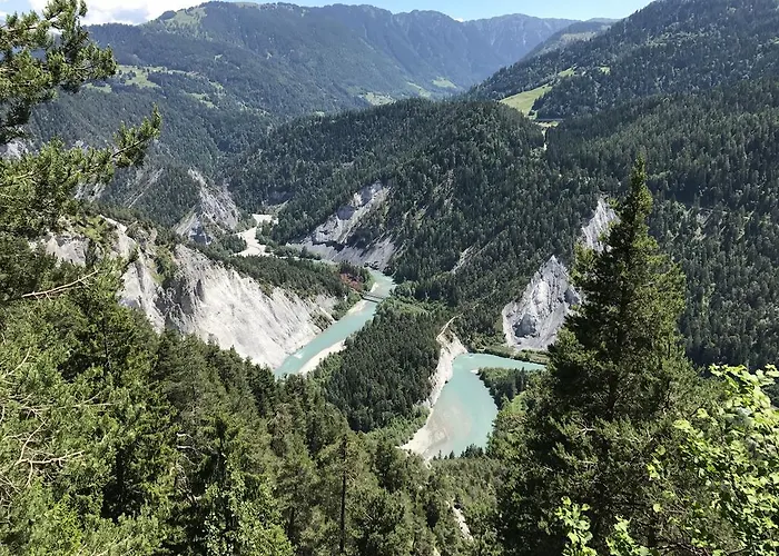Daire Mit Traumblick, Grossem Balkon Und Terrasse Laax