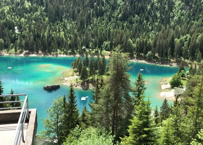 Mit Traumblick, Grossem Balkon Und Terrasse Apartment Laax